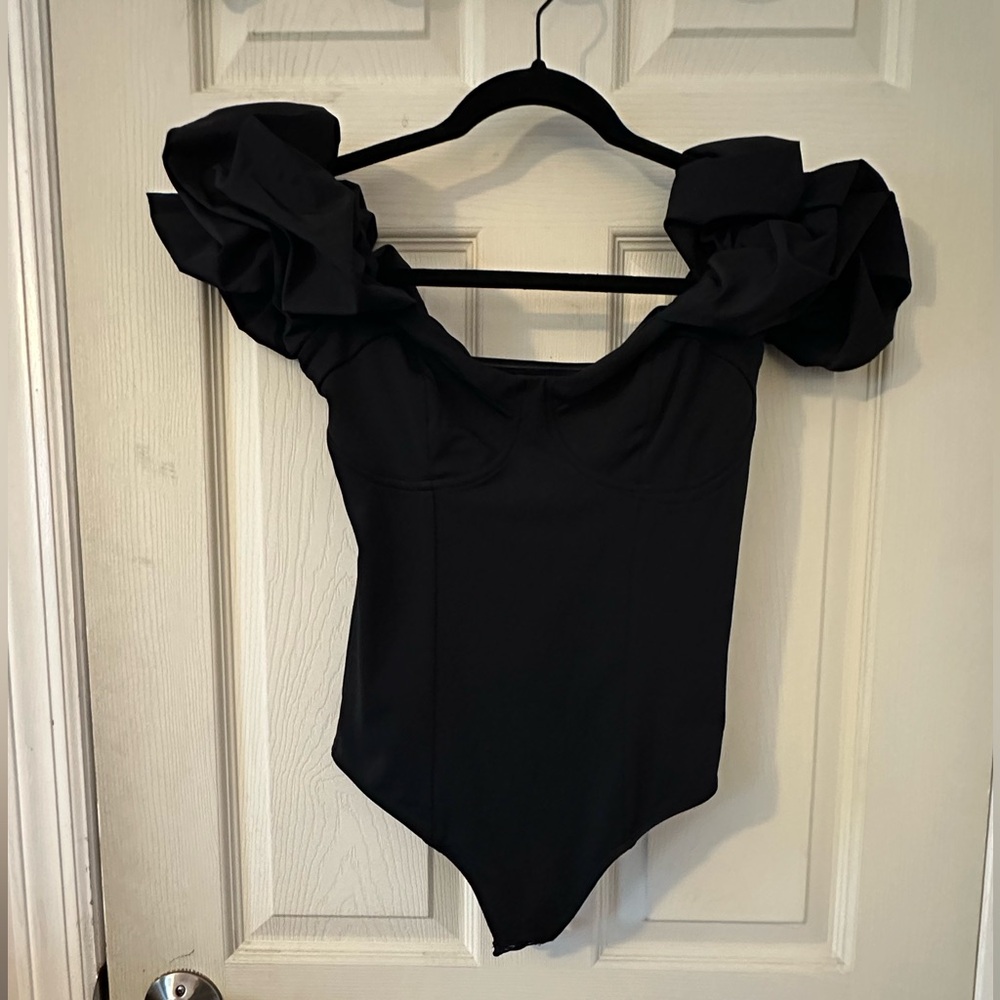 Ruffed Bodysuit